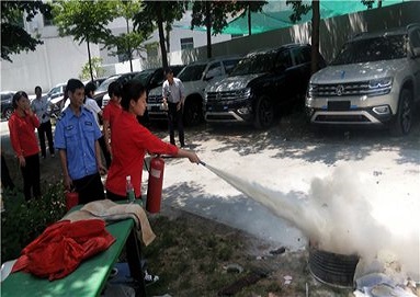 科發(fā)工業(yè)園組織消防安全知識(shí)培訓(xùn)，擰緊員工思想“安全螺絲”